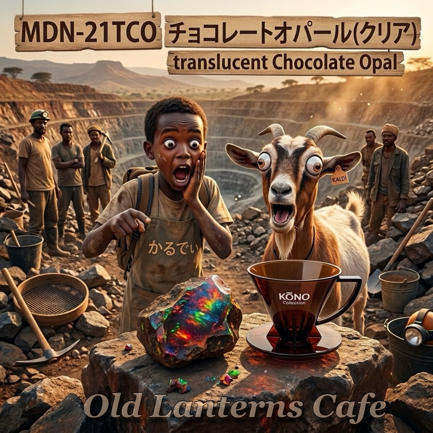 2026年モデル MDN-21TCO チョコレートオパール（クリア） | 自家焙煎