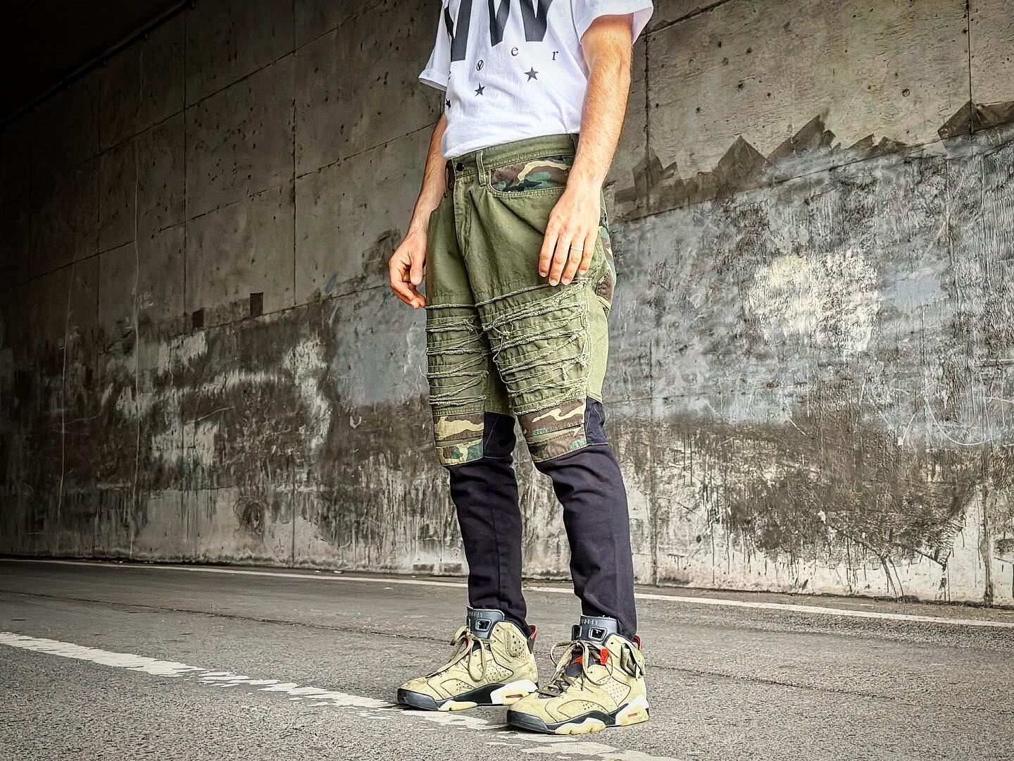 23SS High Density Cotton Ripstop Destroy Knickerbockers / 高密度 ...