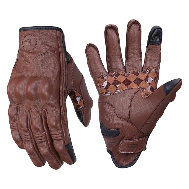 メンズ ターゲット レザーグローブ〈Brown〉| Frederick Sheppard | PAY ID