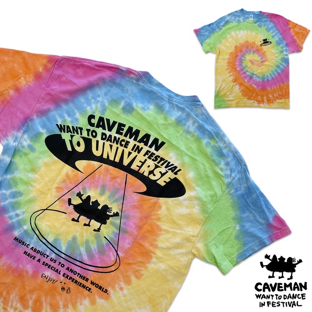 【CAVEMAN】「Ceres」  S/S T-shirt【caveman want to dance in festival】td10-caveman-Ceres
