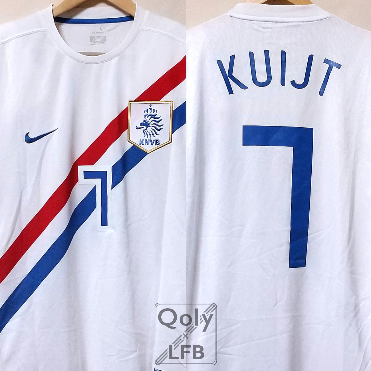 オランダ代表 2006 Nike アウェイ半袖 ユニフォーム #7 KUIJT