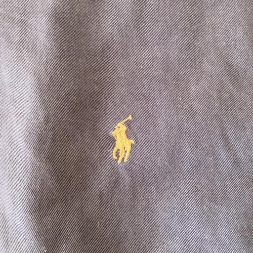 90-00s Polo by Ralph Lauren ネイビー コットンツイル スイングトップ 無地 タイ製 XL jacket 詳細写真5