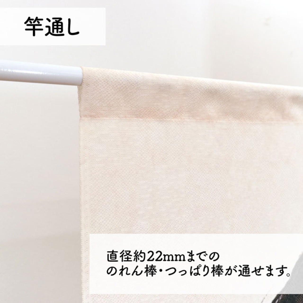 【受注生産】のれん 鳥獣戯画 地球平面説 85×90cm 52207