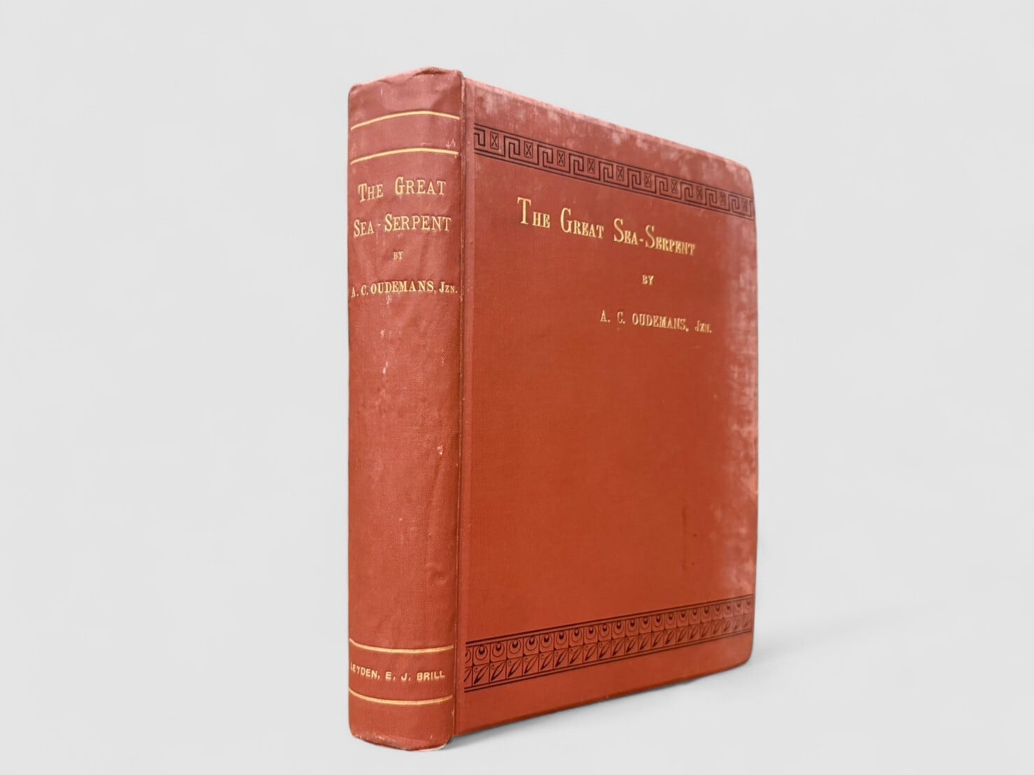 【RN007】【FIRST EDITION】The Great Sea-Serpent: An Historical and Critical Treatise(1892)/A. C. Oudemans, Jr.