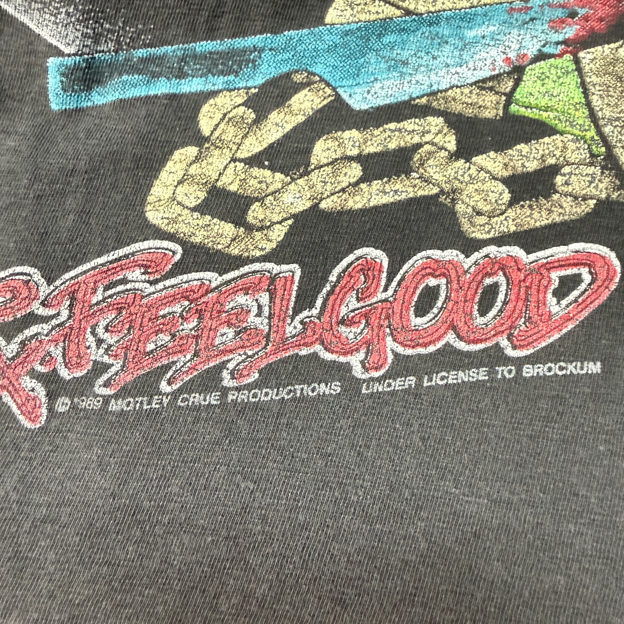 【MÖTLEY CRÜE】モトリー クルー "Dr. FEELGOOD" 80's 90's Vintage Tour Tシャツ