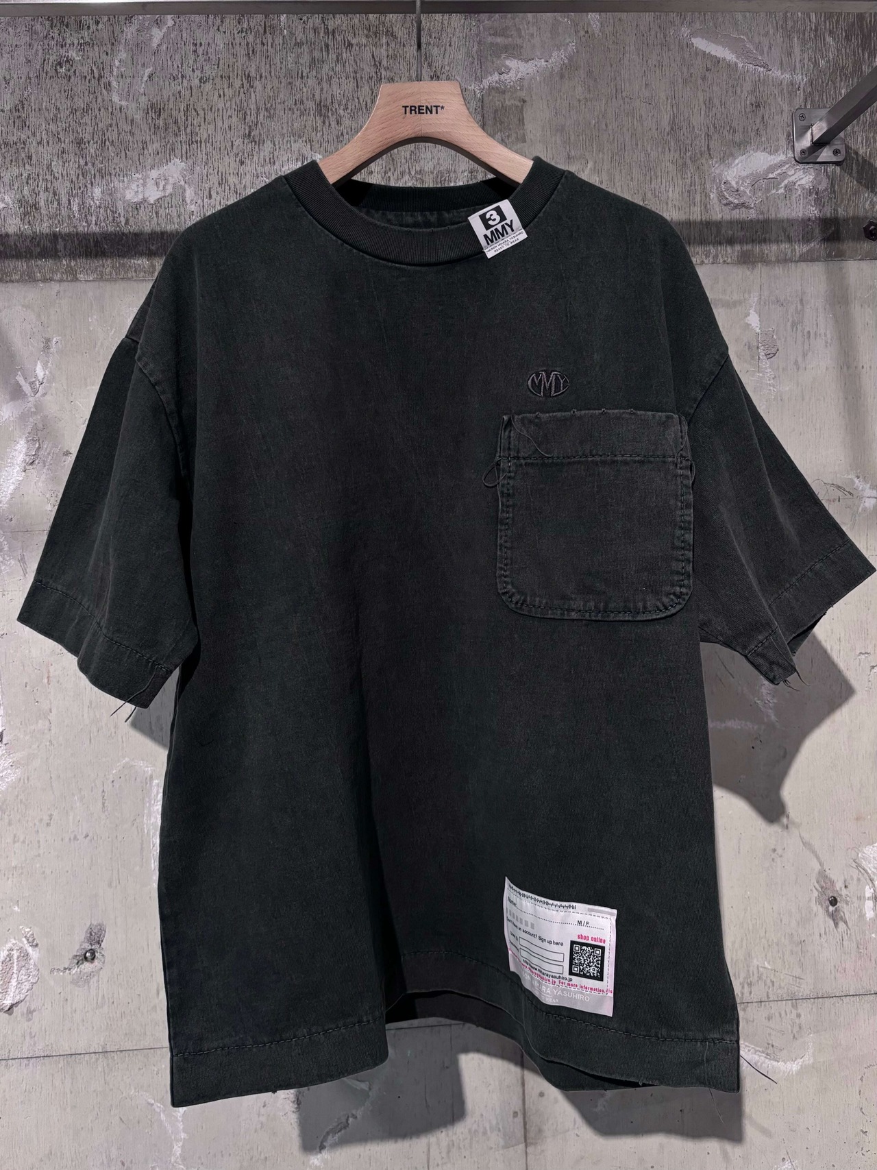 【25SS】Maison MIHARA YASUHIRO ミハラヤスヒロ / A14TS601 / amateur sewn Tee / Tシャツ - 1