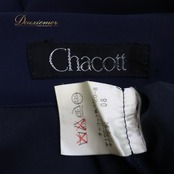 【日本製 社交ダンス衣装】ネイビー Chacott チャコット スカート 無地 軽い 薄い レース レッスン パーティ 発表会 上品