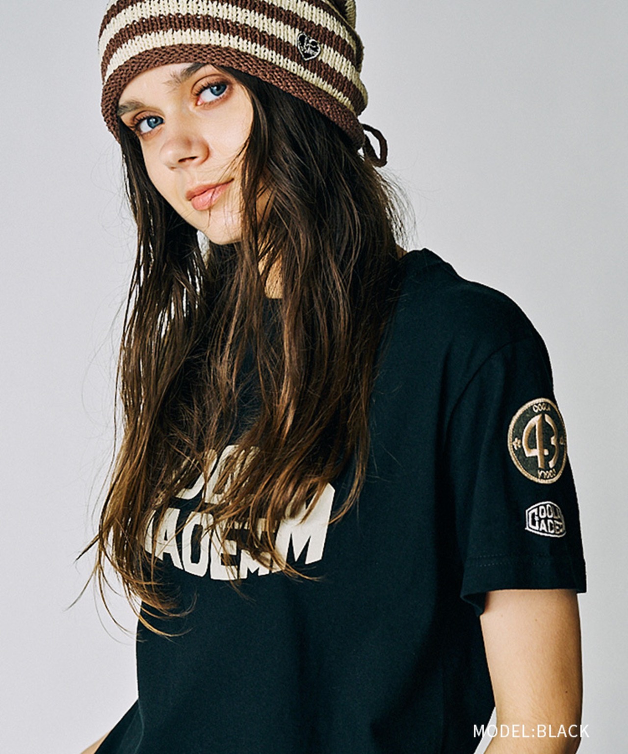 【先行販売】CL TMプリントベーシックTシャツ (L/GRAY)　CQ-49001