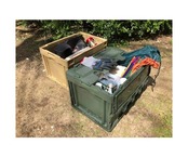 トラスコ中山(TRUSCO)トラスコ中山(TRUSCO) 蓋つき折りたたみコンテナ 50L CT50-OD