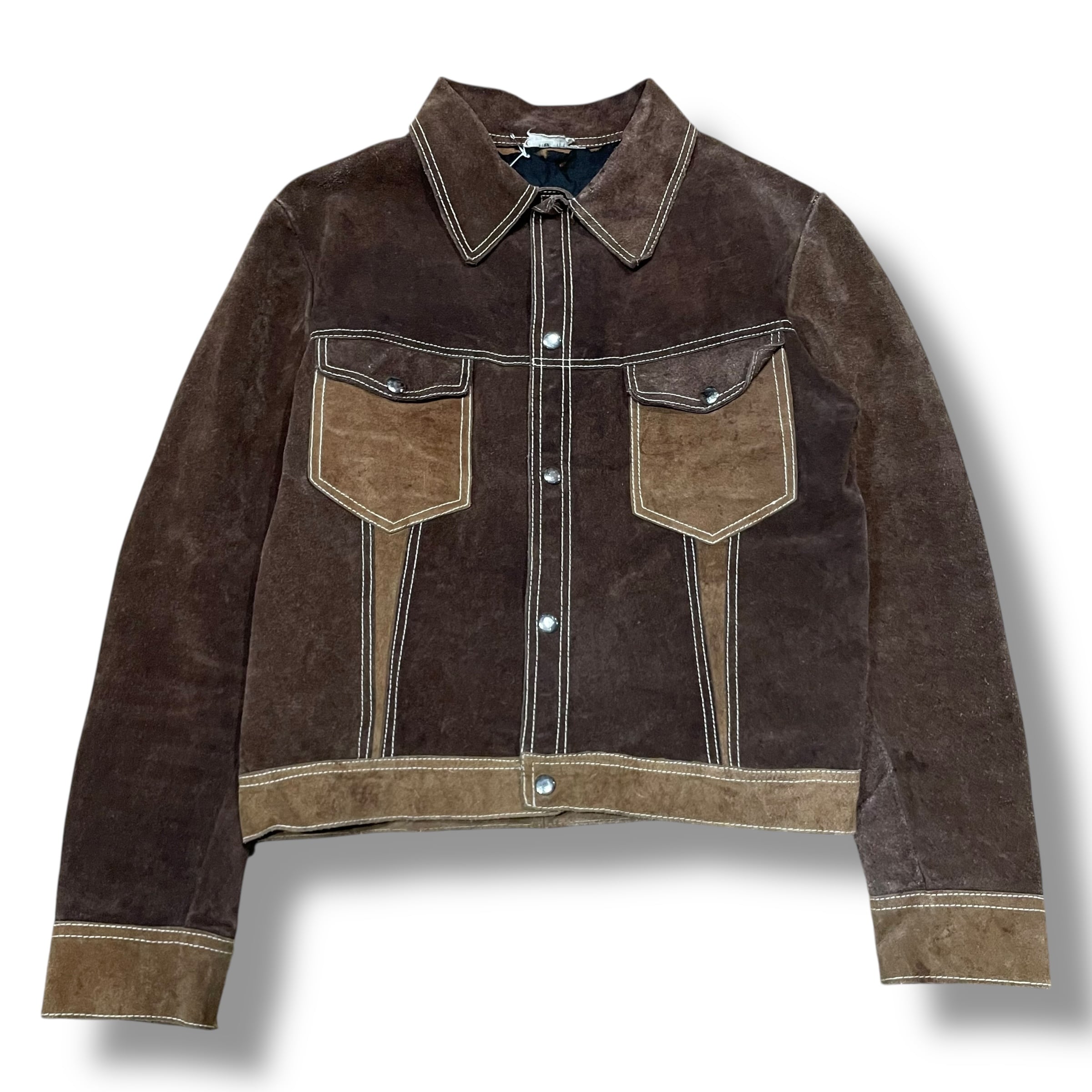 90's Polo Ralph Lauren Insulation Suede Jacket M / ポロ・ラルフ