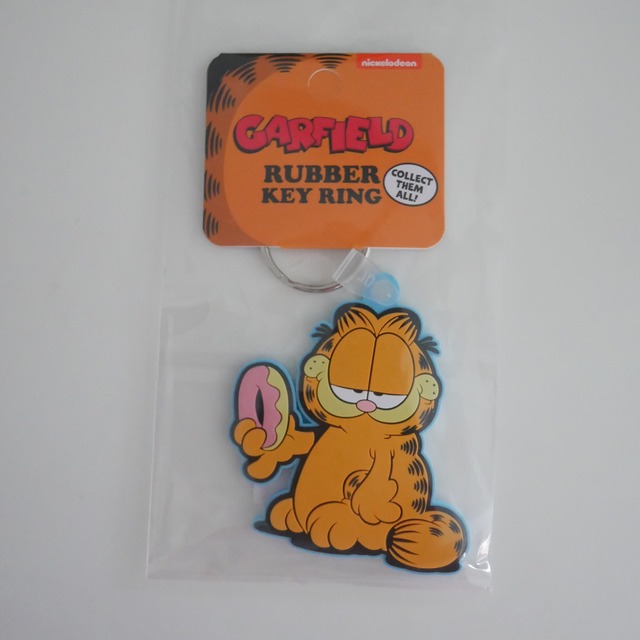 Garfield rubber key ring