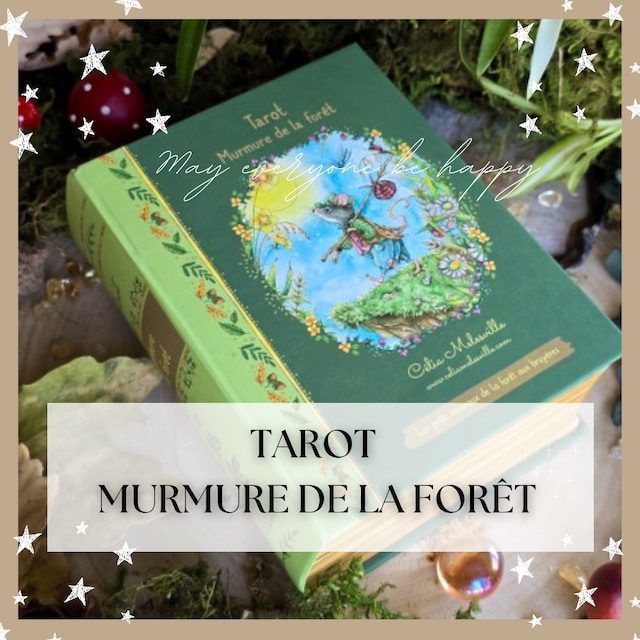TAROT MURMURE DE LA FORÊT ◆ 小さな森の、小さな動物たちのタロット
