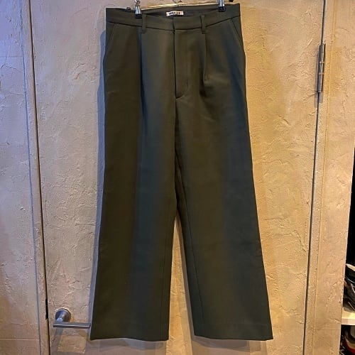 AURALEE Light Melton Wide Slacks 3 パンツ