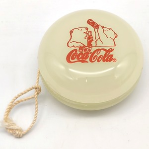 コカコーラ・シロクマ・ヨーヨー・ノベルティ・レトロ玩具・No.260916-20・梱包サイズ60