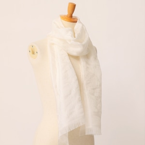 ストール 比礼 涼 ホワイト