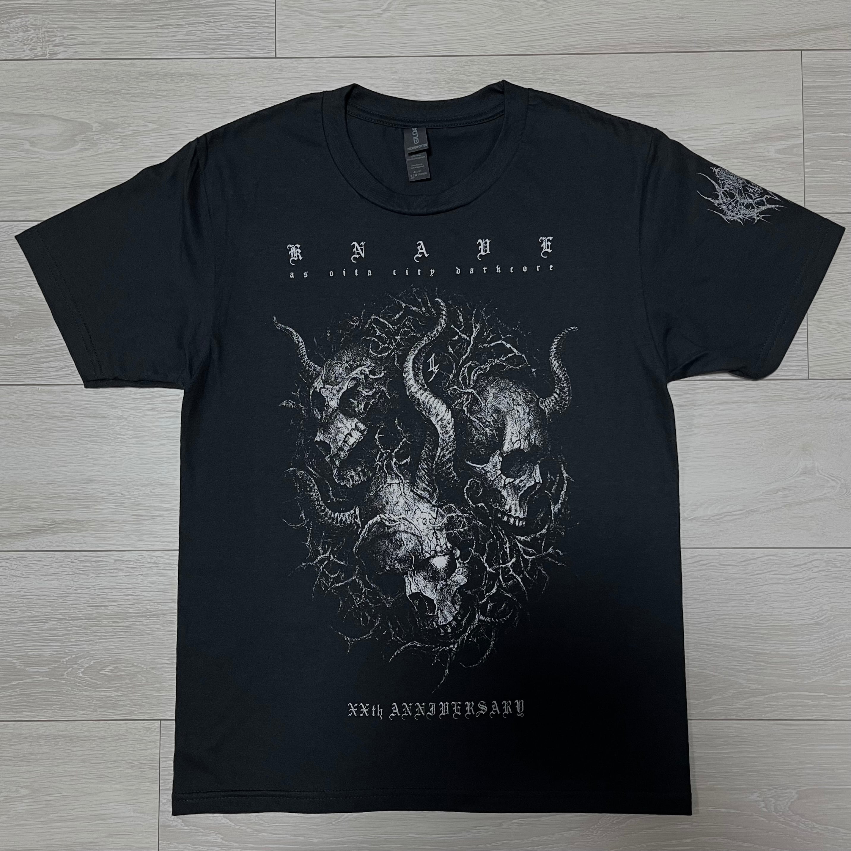 T-shirt [A] 2025 reissue | KNAVE [oita city darkcore] Official web