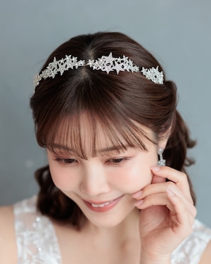 スターダストカチューシャウェディング【AH2512-06】