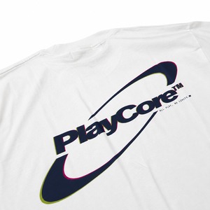 Oval Logo T-shirt / white