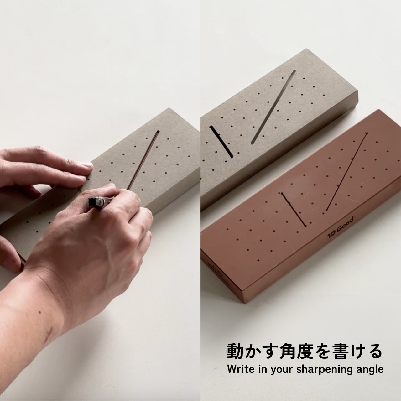 砥石初心者 おすすめセット砥ぎ場 5点セット (中砥石#1000番