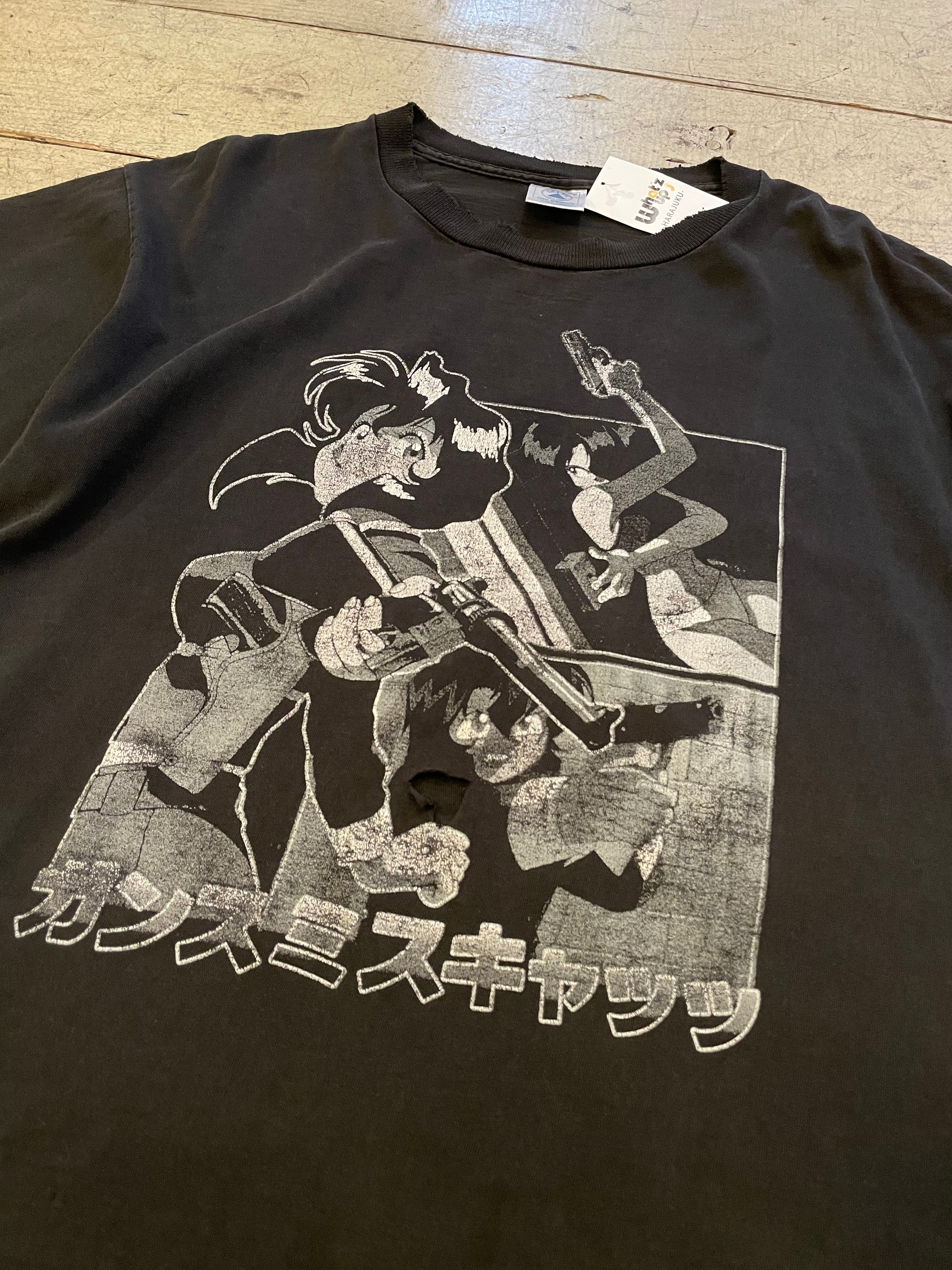 Special!! 90s GUNSMITH CATS T-shirt | What’z up powered by BASE