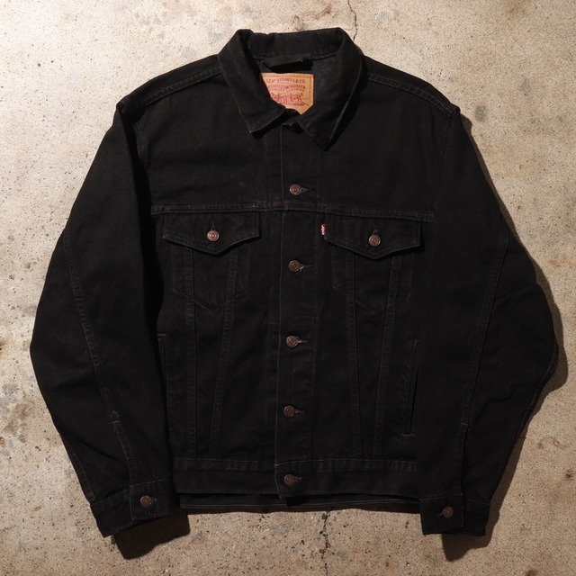 極美品 M 米国製 サルファー Levi’s70507 ブラックデニムジャケット リーバイス