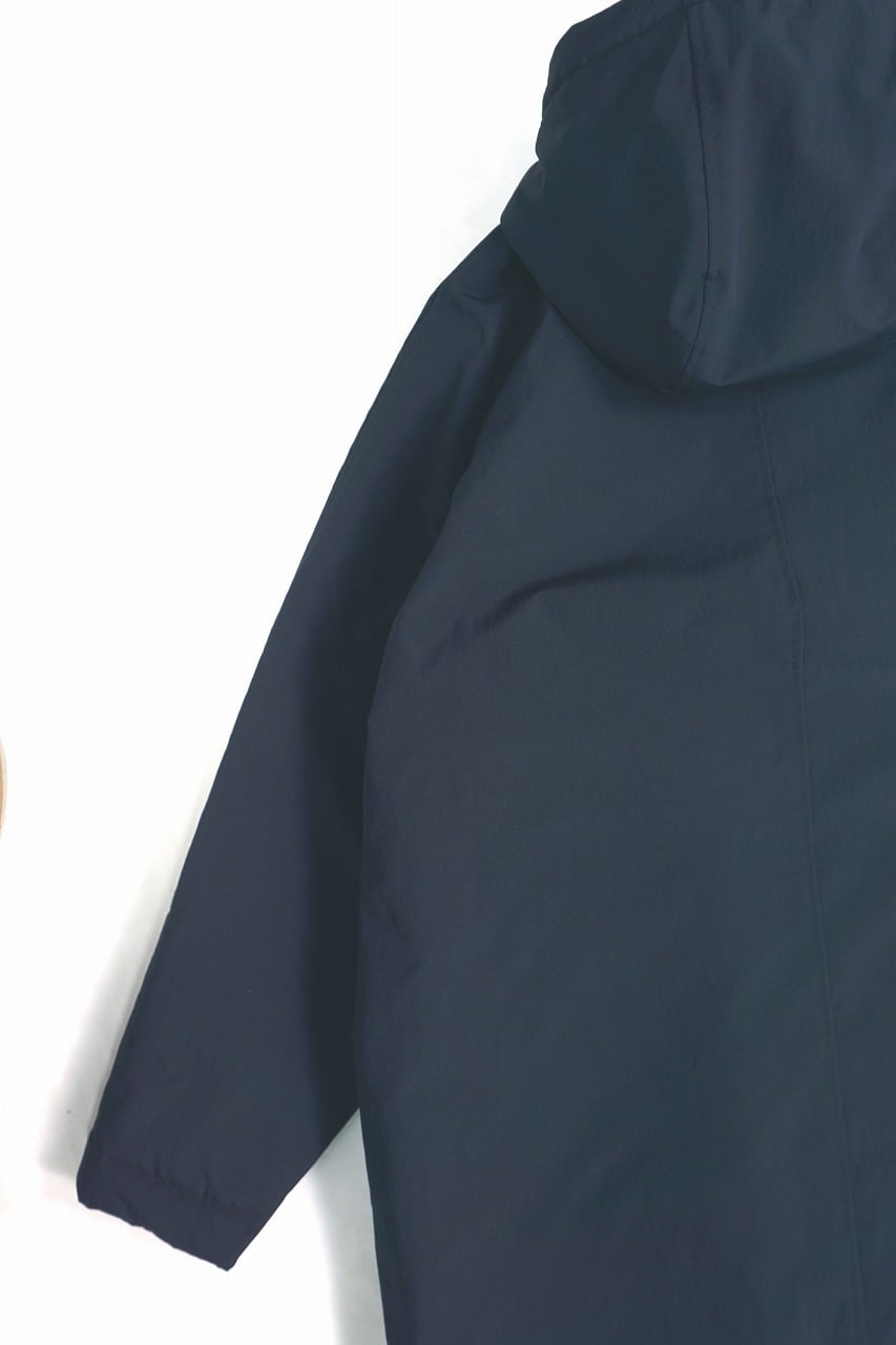 Nylon Padded Hoodie Coat