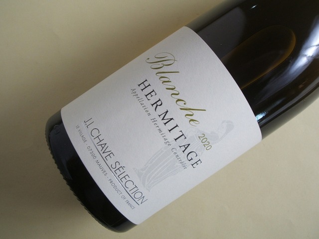 エルミタージュ・ブランシュ　白　2020年　ジャン・ルイ・シャーヴ・セレクション