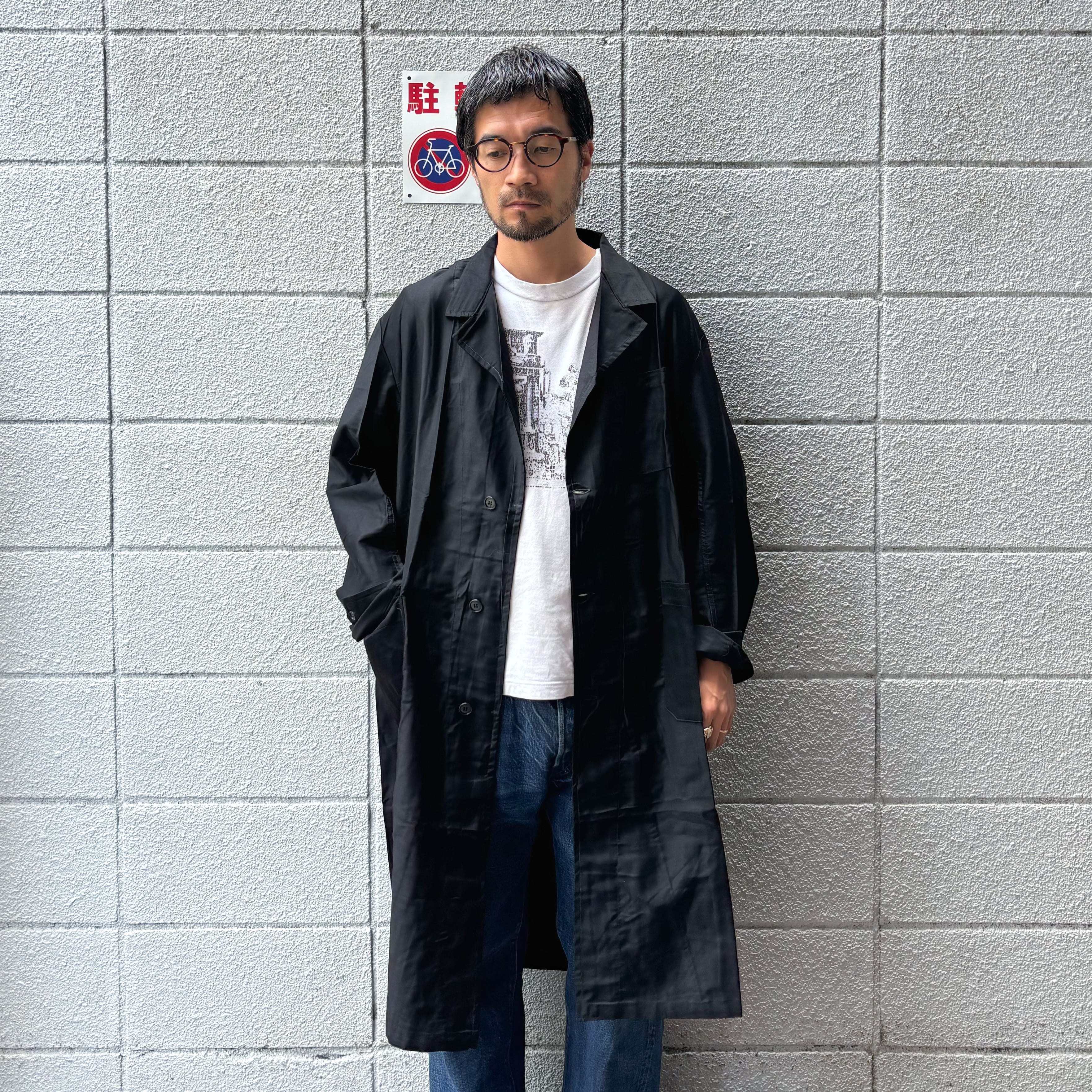 Deadstock Italian Army Work Coat Black 52 / イタリア軍 Deadstock Italian Army Work Coat Black 52 / イタリア軍