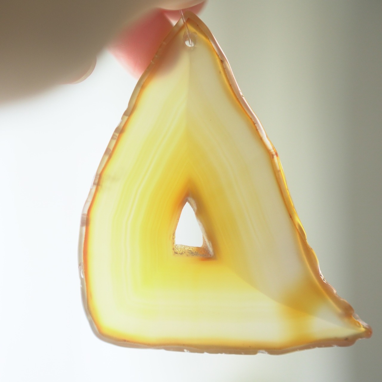 Limoncello 02 - アゲートヒーリングチャイム / Agate Sun Catcher Wind Chime 647