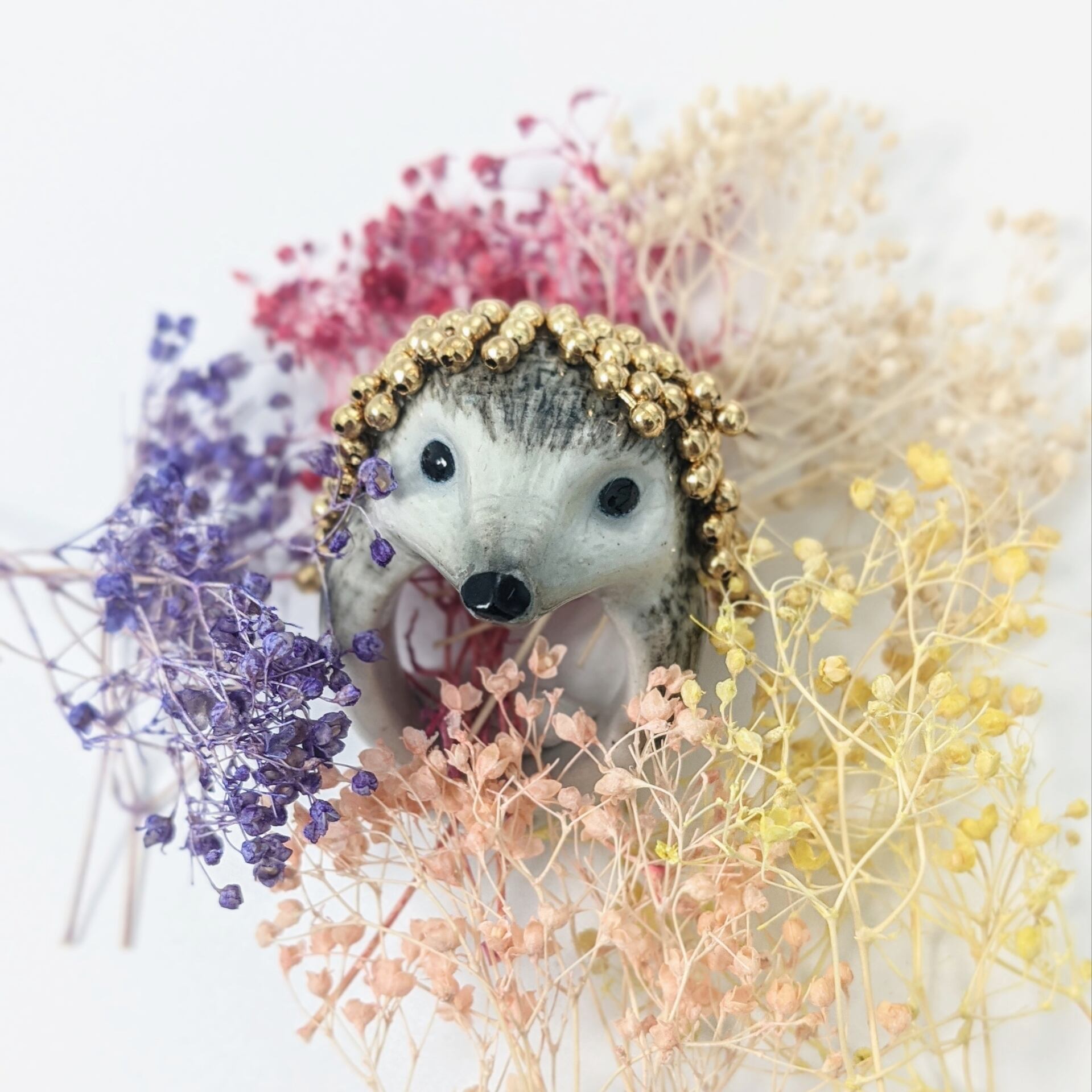 【Nach】 Hedgehog ring