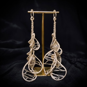 [受注制作] T o w a　Earpiece　"SPIRAL"　Silver