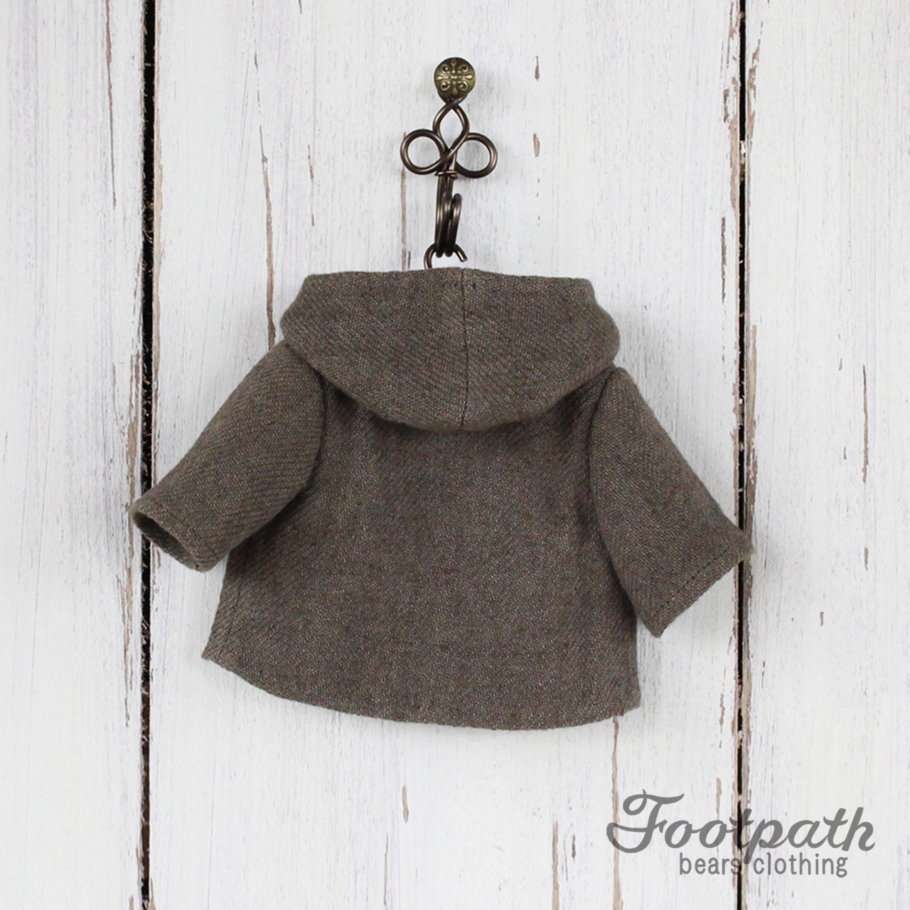 Vsb-1005 Brown hood jacket