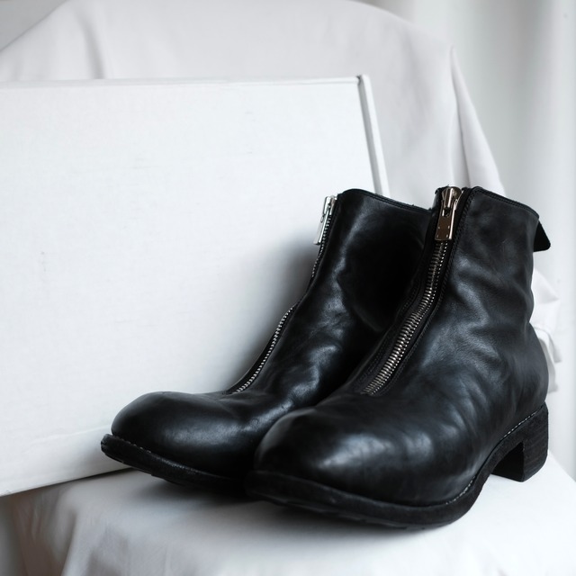 GUIDI FRONT ZIP BOOTS