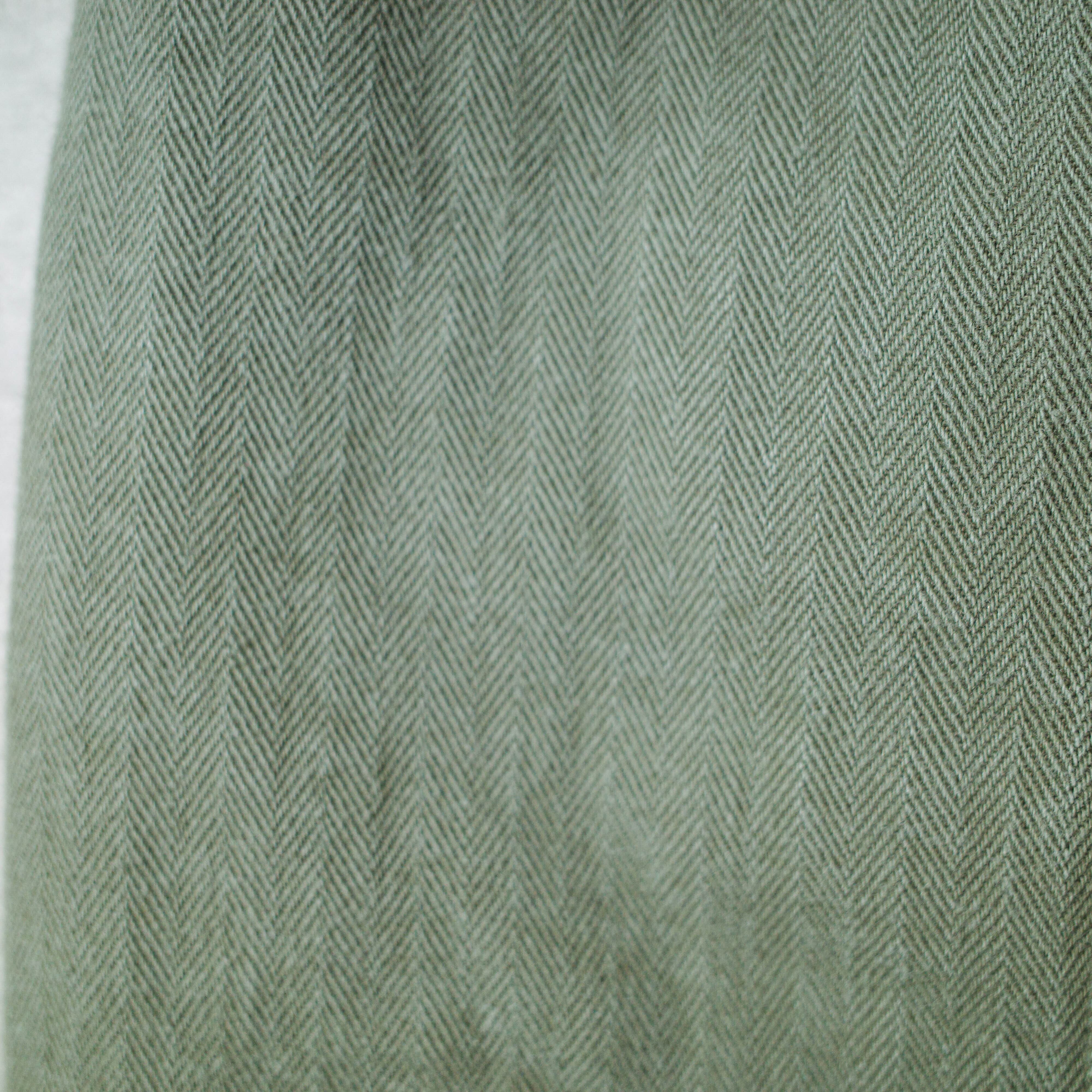 [NEW] BLACK by MOUSSY	JAPAN MADE HERRINGBONE PENCIL SKIRT KHAKI　070BA311-0030