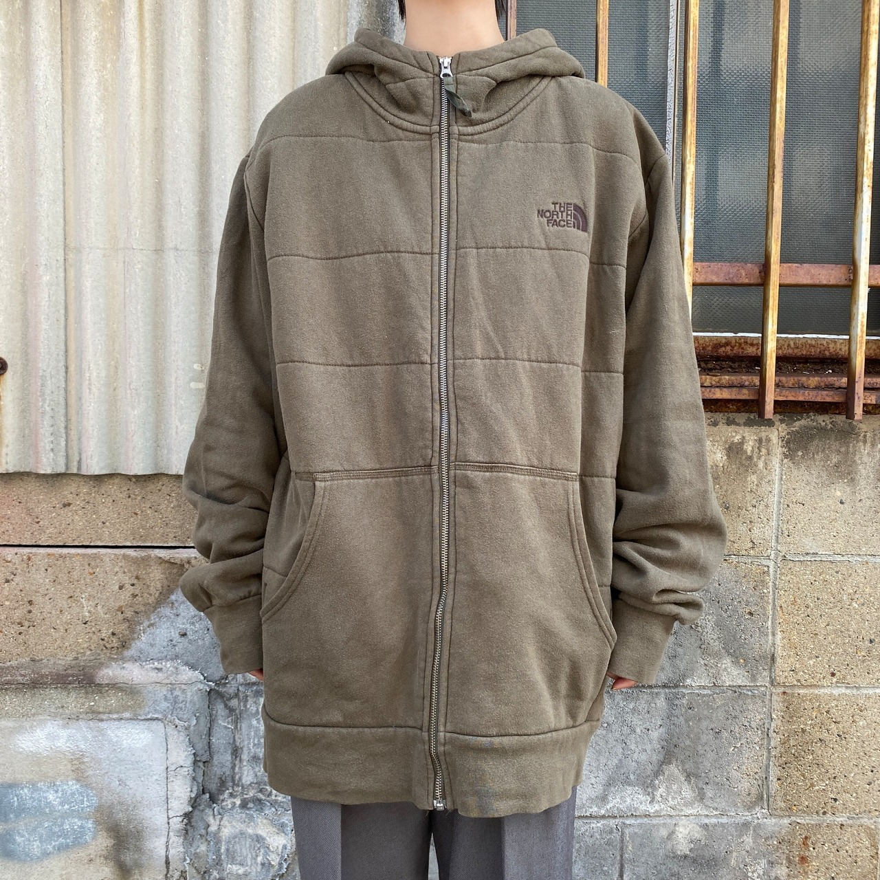 ビッグサイズ THE NORTH FACE ザ ノースフェイス 裏ボア スウェット 
