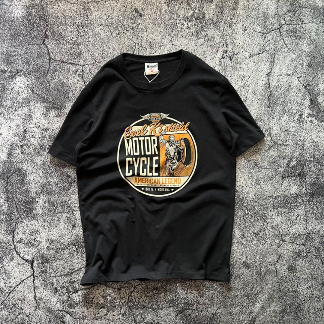 cultural print trendy T-shirt(GV349)