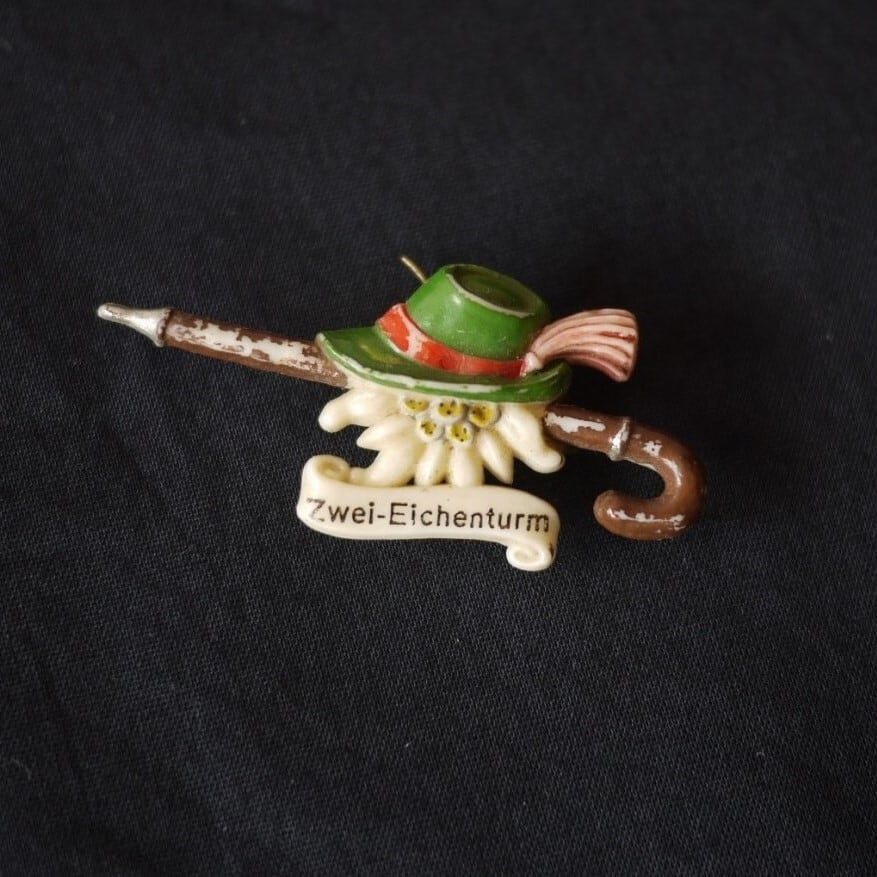 チロルブローチ エーデルワイス 1940 アルプススーベニール