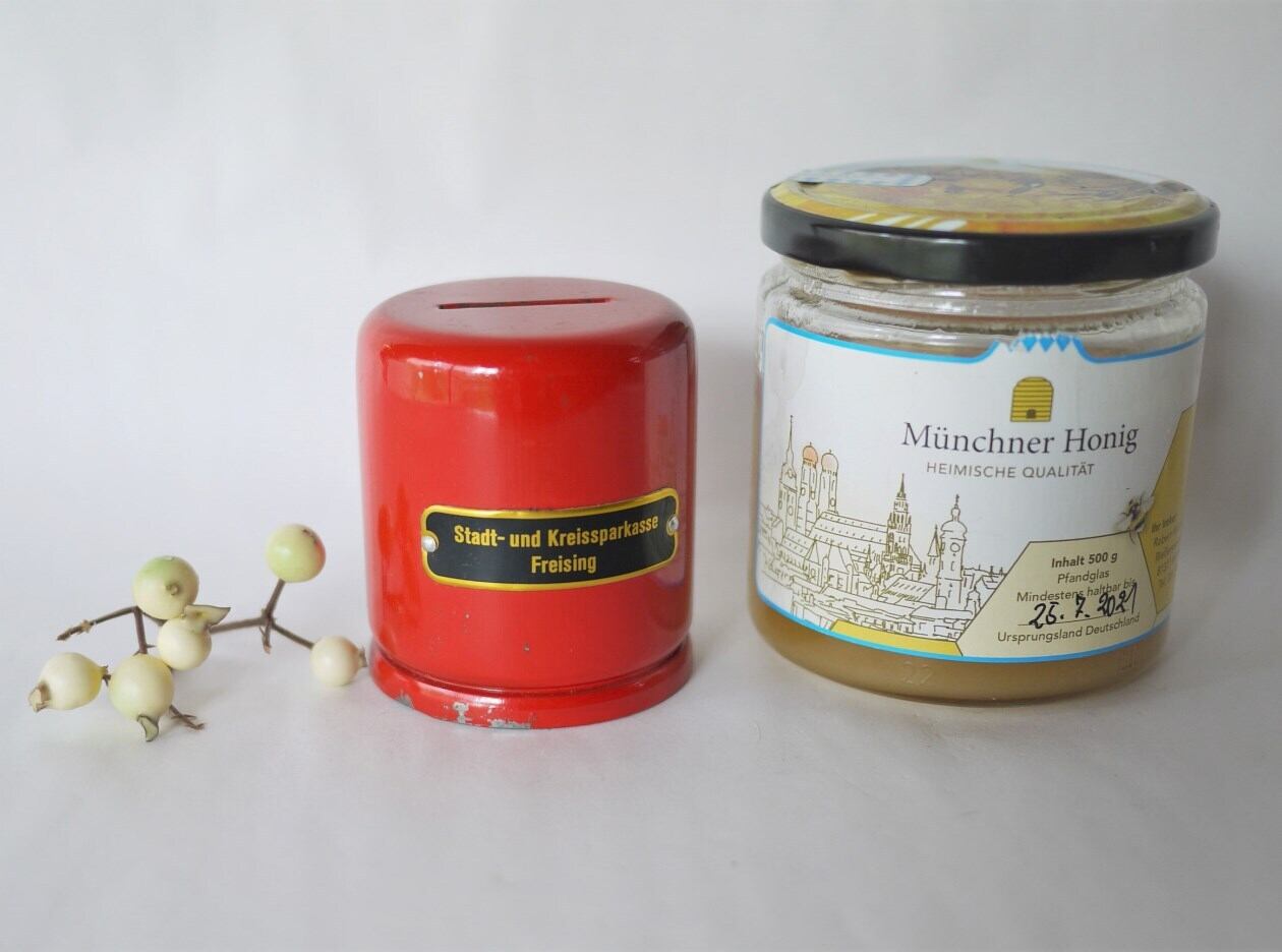 SparkasseBank 銀行ノベルティ貯金箱 ドイツヴィンテージ