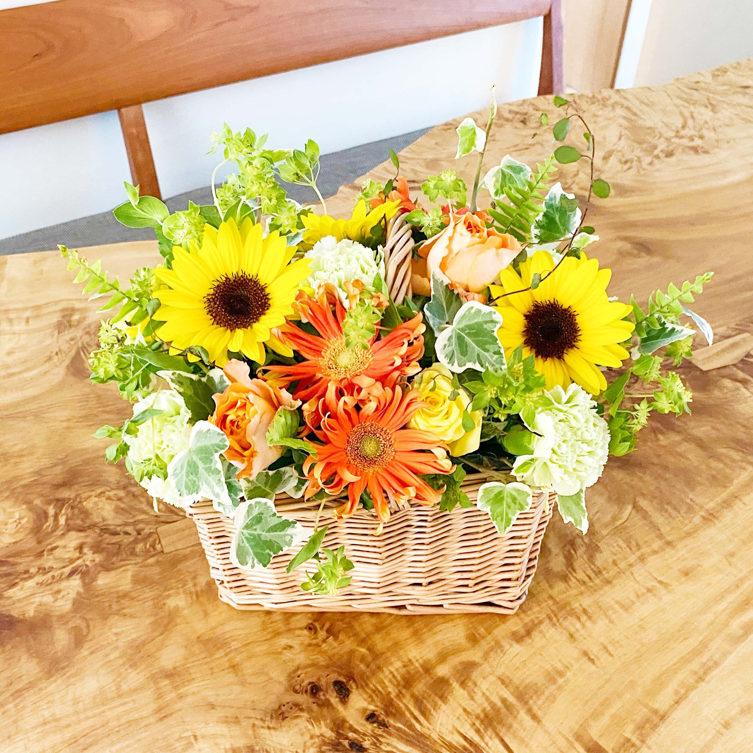 ひまわりアレンジ 大 花美知オンラインショップ