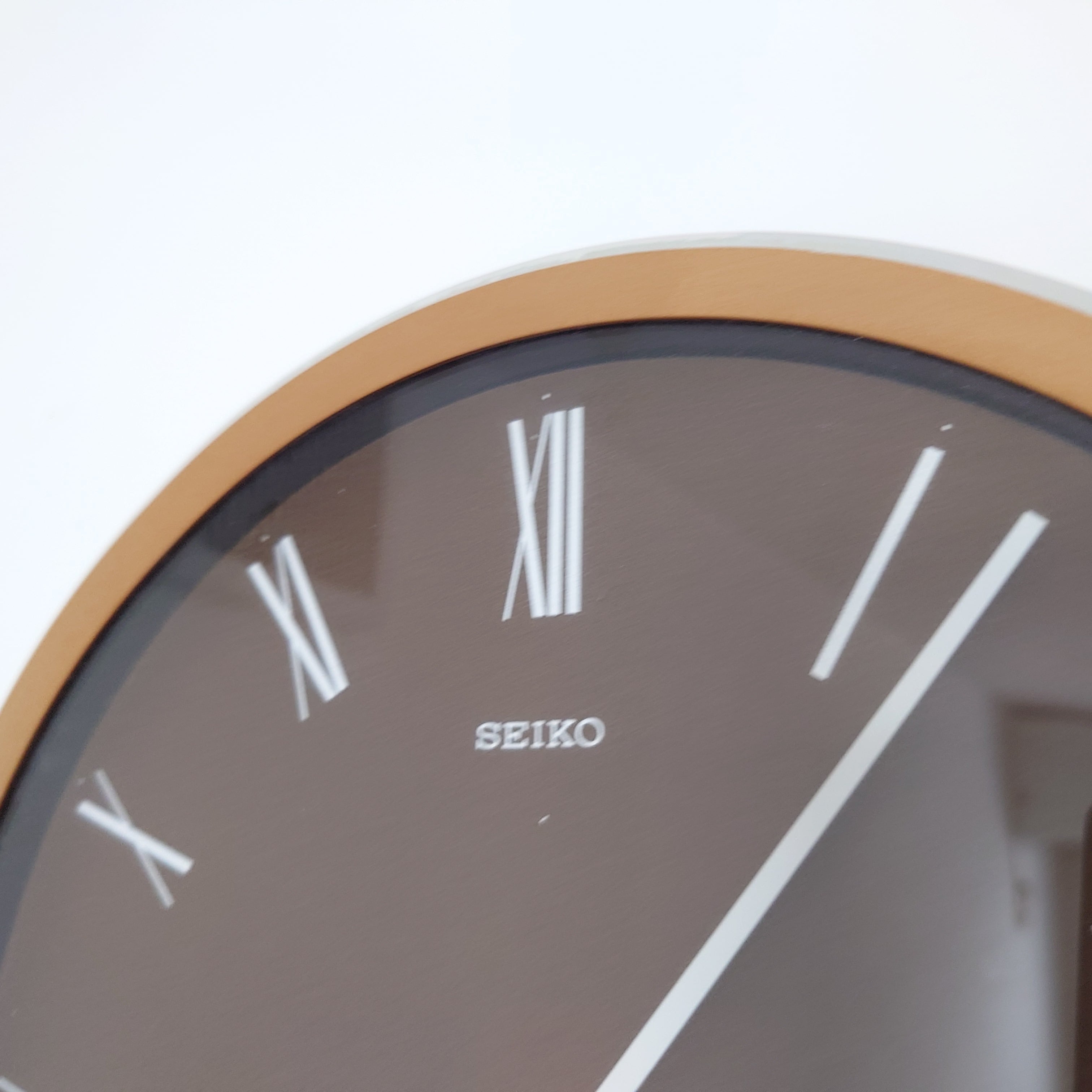 70's SEIKO/セイコー ローマンクロック 掛時計 ヴィンテージ A 渡辺力
