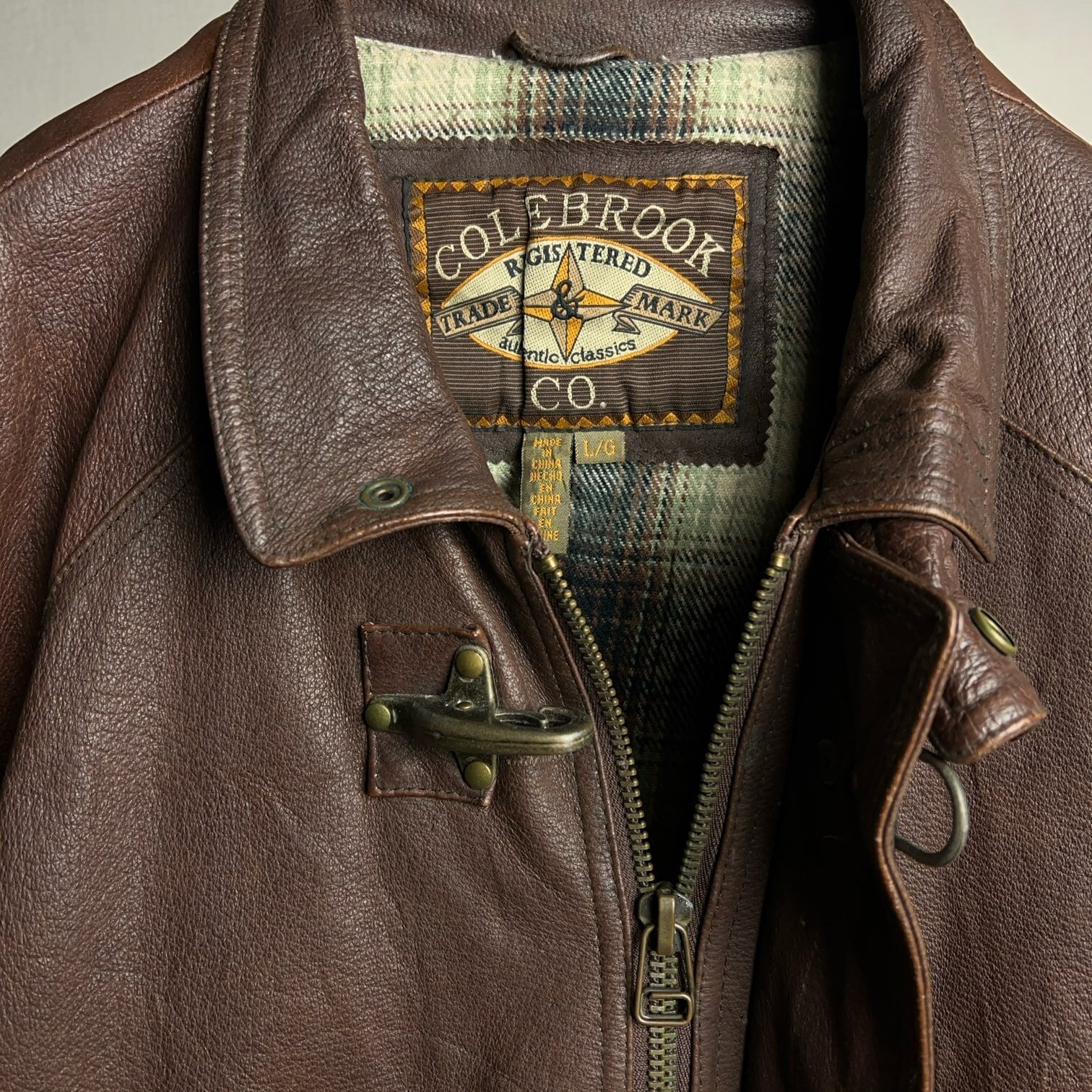 COLEBROOK Fireman Leather Jacket ファイヤーマン レザージャケット