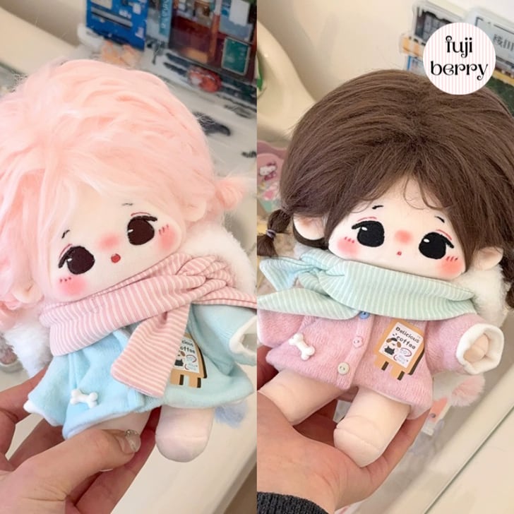 Berry♡様オーダーぬい服 10cmぬい服ゴージャスな豹柄コーデ 10cm着せ