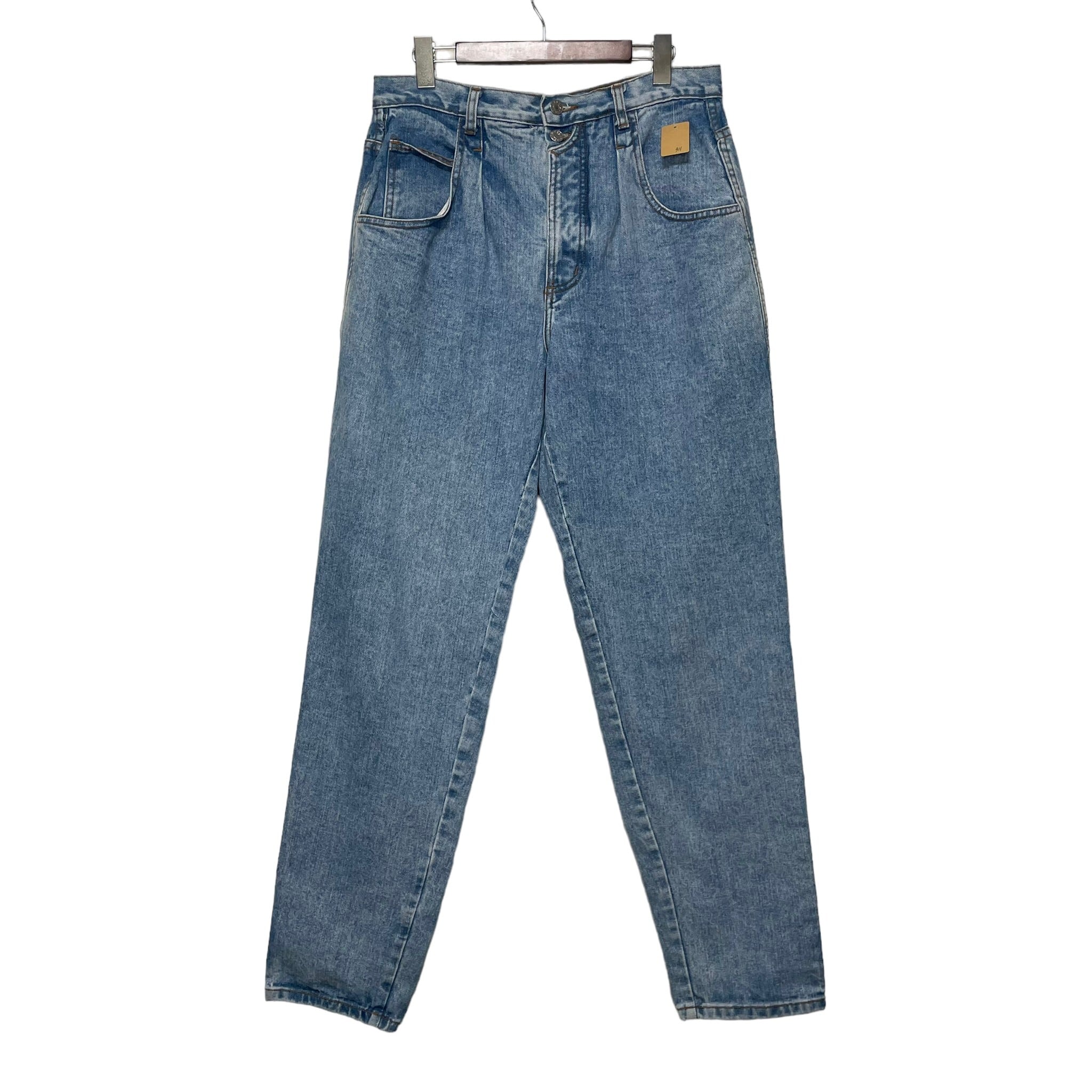 Made in USA】【W34×L32】GUESS デニムパンツ 革パッチ | 古着屋  