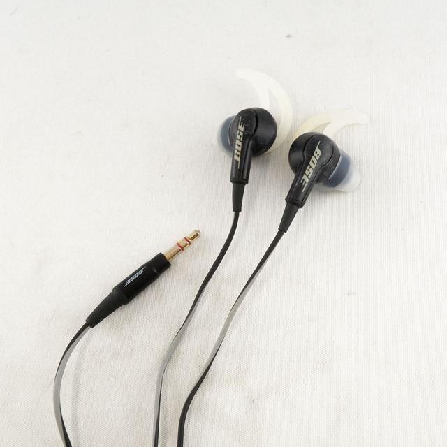 BOSE SoundTrue in ear headphones インイヤーイヤホン USED美品 オーディオモデル 有線 ブラック 完動品  X3955 | ウィット 鉄道忘れ物 販売 ブランド傘 カメラ イヤホン