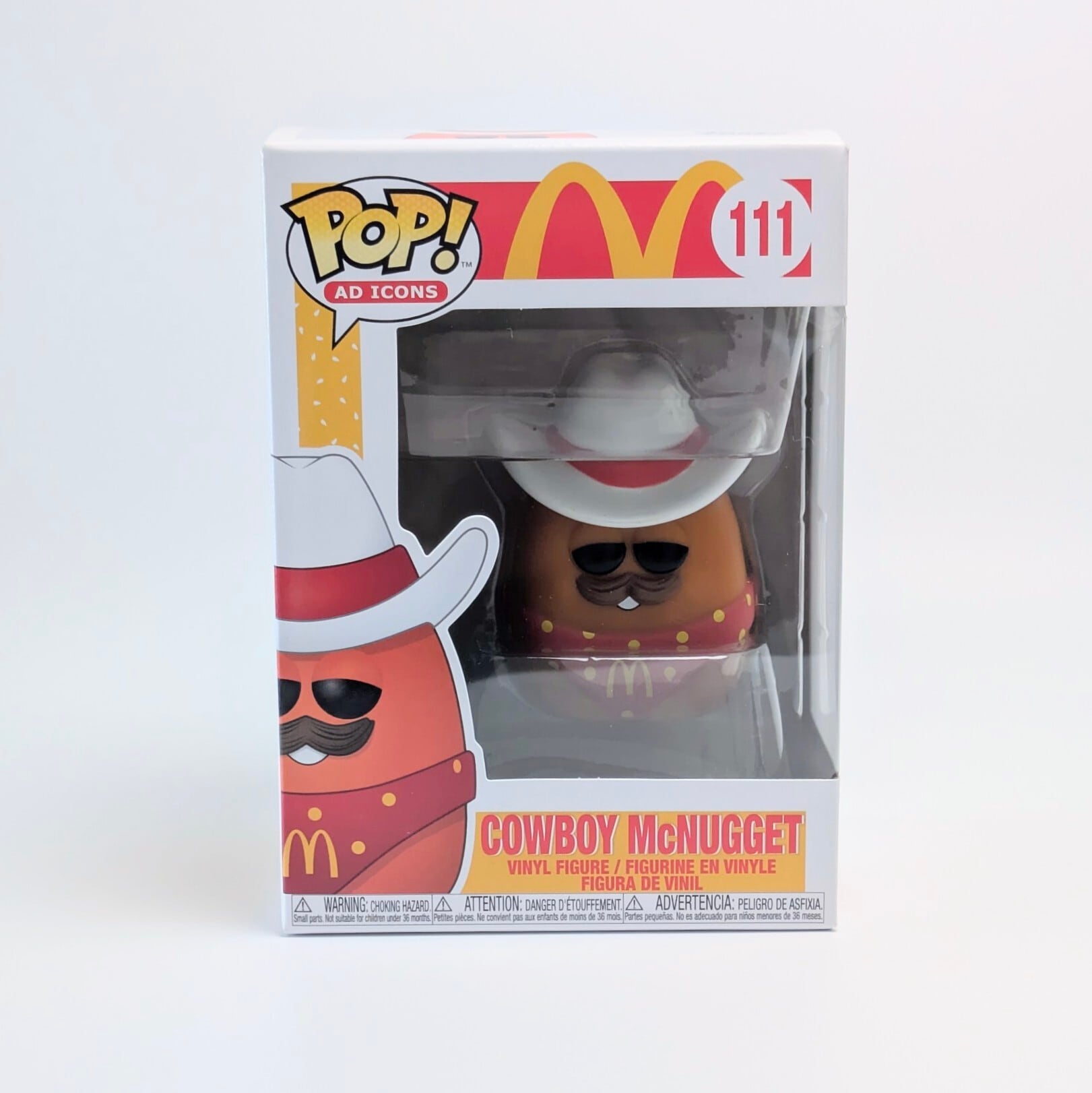 ☆US直輸入☆FUNKO 【 POP! AD ICONS VINYL FIGURE MCDONALDS COWBOY McNUGGET（ マクドナルド カウボーイ マックナゲット ）】 ビニールフィギュア〚アメリカン雑貨 アメトイ〛