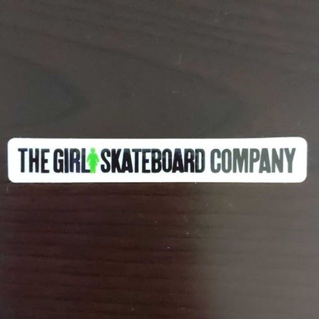【ST-232】Girl Skateboards ガール スケートボード ステッカー グリーン