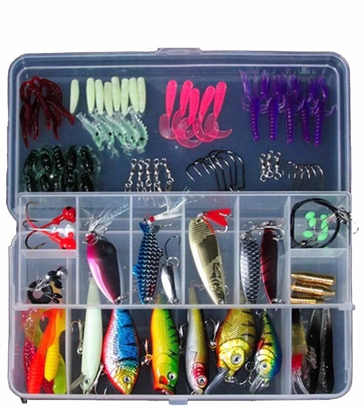 新品☆送料無料☆海/バス釣り ルアーセット 100種類 | fishing0226