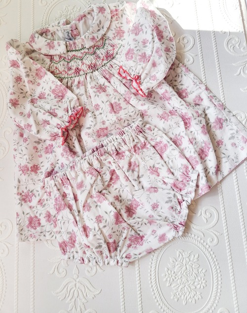 【Marie Puce Paris】BeBe ベビーシリーズ ブルマー ～ Rose Romance