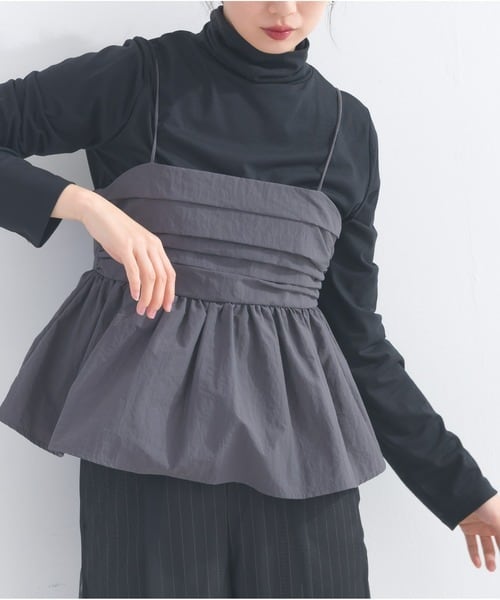 SANDY LIANG ギャザー ビスチェ SANDY LIANG ギャザー ビスチェ NEW – SANDY LIANG