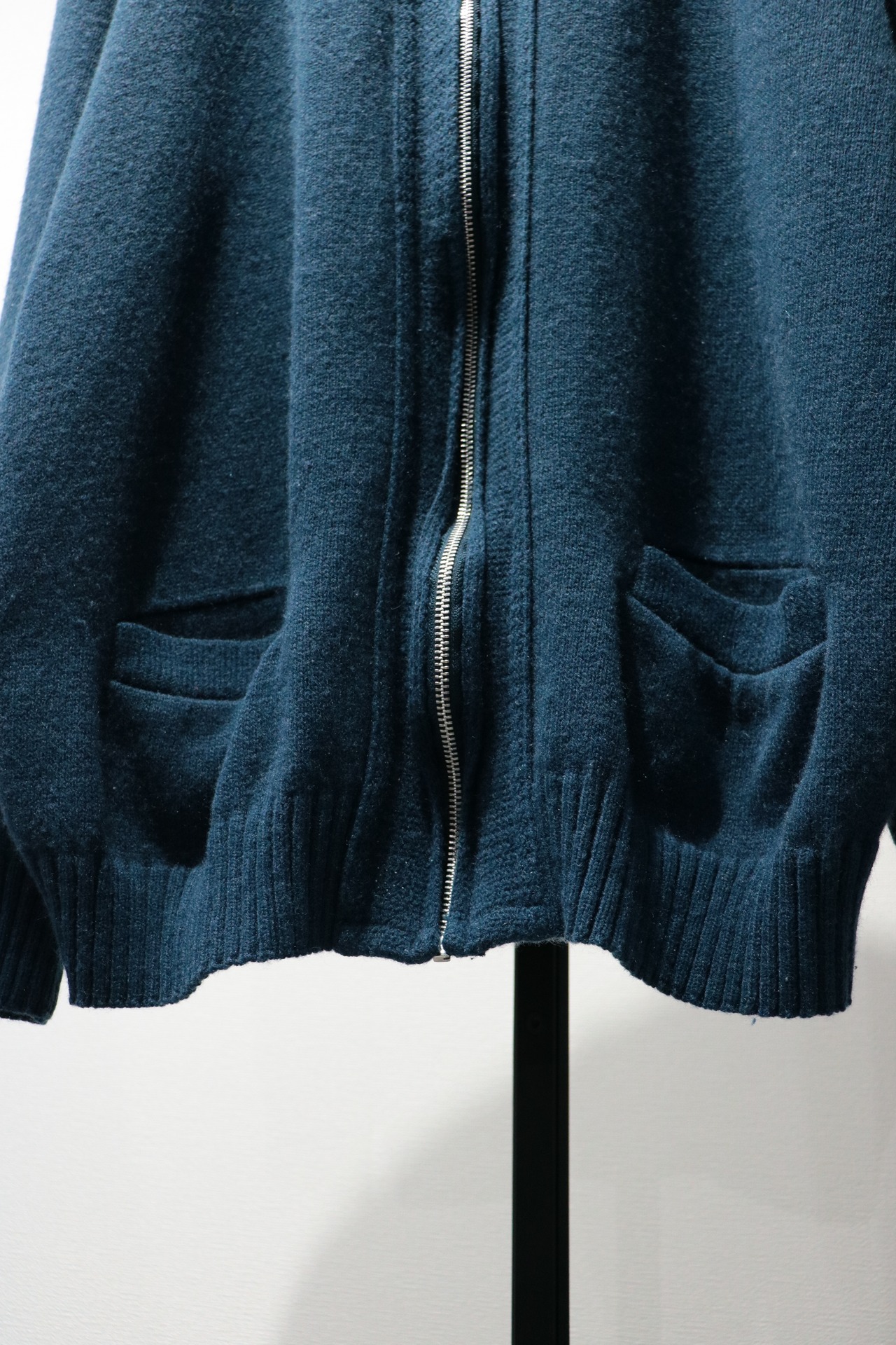 COOPER KNITWEAR full zip knit sweater